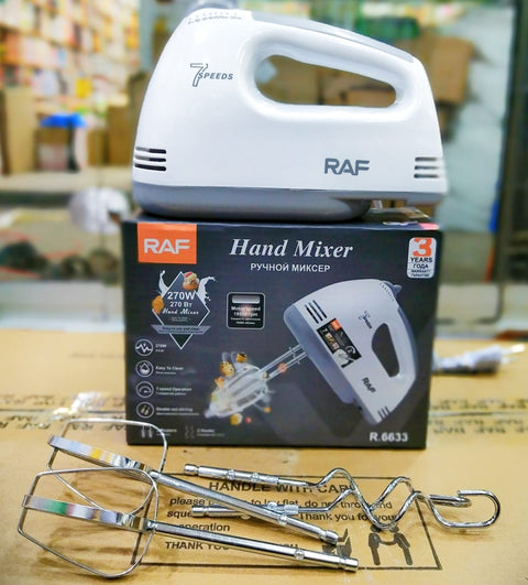 RAF R.6633 Hand Mixer / Egg Beater 260 watts