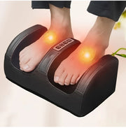 Foot Massager Heat Therapy Feet Massager Electric Foot Massager SPA Shiatsu Kneading Machine Calf Leg Pain Relief Booster