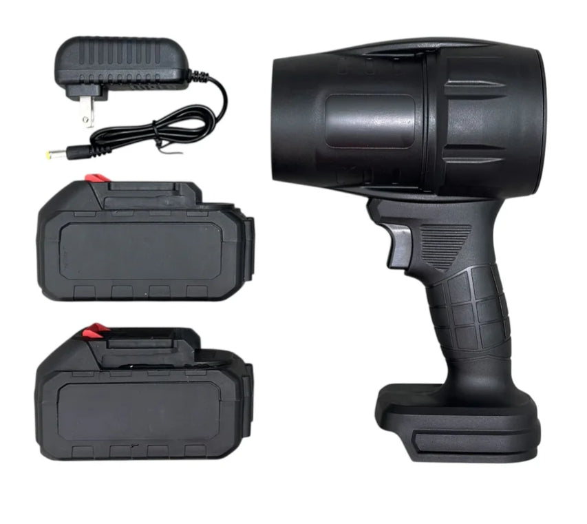 Storm Fan Jet TurboSweep Cordless Power Blower – Dual Battery Multi- Purpose Cleaner Electric Powerful Turbine Turbo Fan Upgraded Version Storm Turbo Fan Handheld Car Hair Dryer Cleaning Violent Air Gun Jet Fan