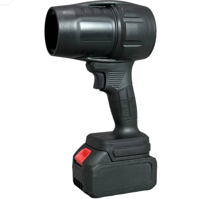 Storm Fan Jet TurboSweep Cordless Power Blower – Dual Battery Multi- Purpose Cleaner Electric Powerful Turbine Turbo Fan Upgraded Version Storm Turbo Fan Handheld Car Hair Dryer Cleaning Violent Air Gun Jet Fan