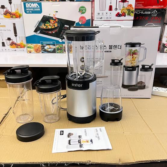 ESTAR 4 in 1 Nutri Blender High Speed Korean Lot 900 watts