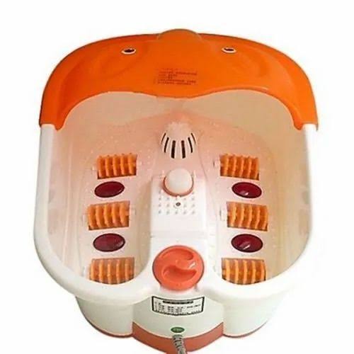 368-A Foot Massager Spa Heating Vibration Bubbling Infrared Massaging Spa Machine Pedicure