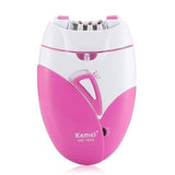 Kemei KM-189A Women Electric Epilator Shaver Rechargeable