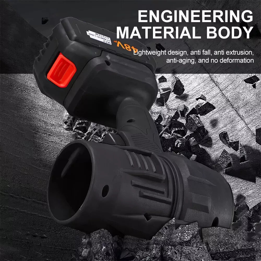 Storm Fan Jet TurboSweep Cordless Power Blower – Dual Battery Multi- Purpose Cleaner Electric Powerful Turbine Turbo Fan Upgraded Version Storm Turbo Fan Handheld Car Hair Dryer Cleaning Violent Air Gun Jet Fan