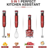 VAVSEA 5 in 1 Hand Blender Set Food Processor