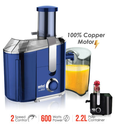 SANFORD ELECTRIC JUICER SF5507JB 600 WATTS COPPER MOTOR