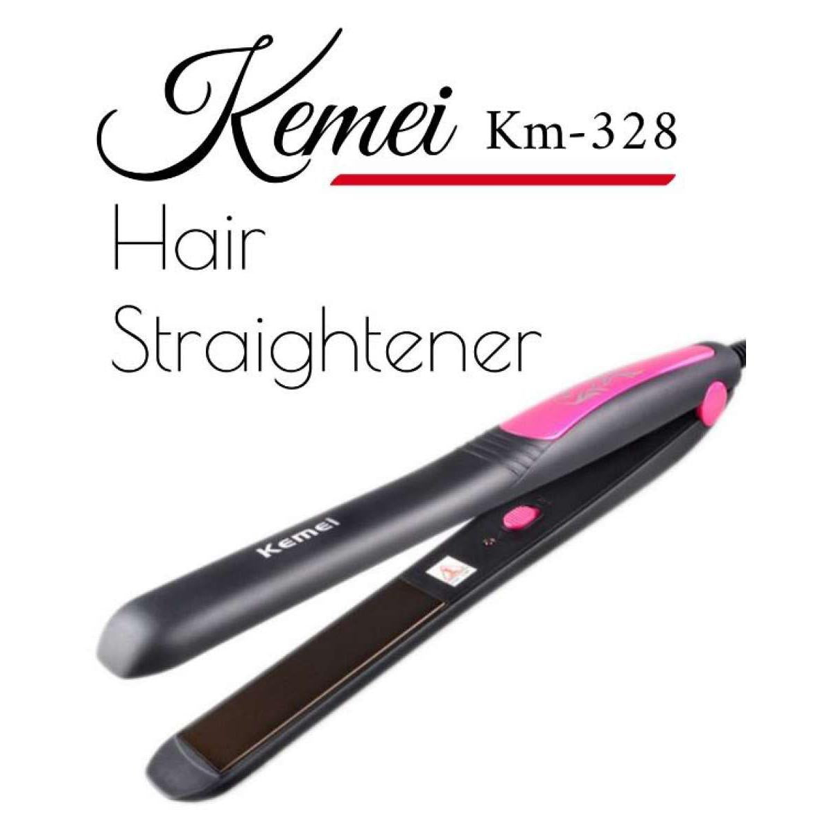 Kemei 328 KM 328 Professional Hair Straightener Slim Plate